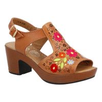 SANDALIA MUJER UMMA 2225 CAFÉ