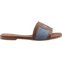 Sandalia Casual UH LULU by EH! 5241 Textil Cielo Dama