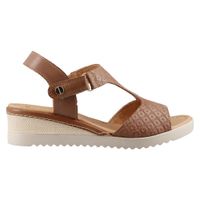 Sandalia Playa Caribe 25691 Confort Sintético Adobe Dama