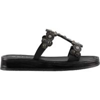 Sandalia Casual Belua 9212 Sintético Negro Dama