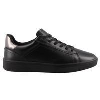 Tenis Flexi 134501 De Piel Negro