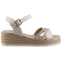 Sandalia Miracol By Mama Lola 4605 Sintético Latte Mujer