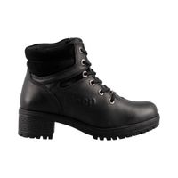 Bota Casual Jeep 19051 De Piel Negro Dama